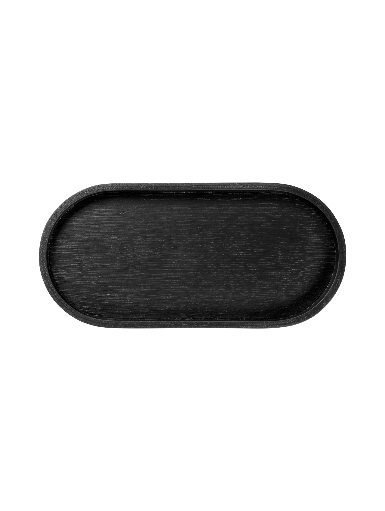 ASA-53797900 - Asa, Holztablett oval, schwarz, S