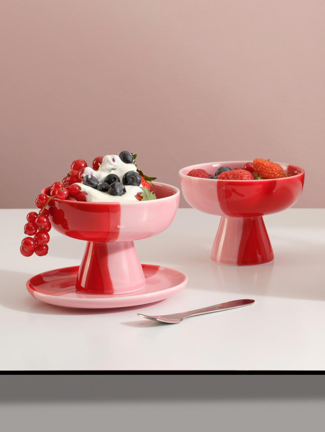 ASA-16391286 - Asa, gledesbolle til fots, jordbærsmoothie, D11cm