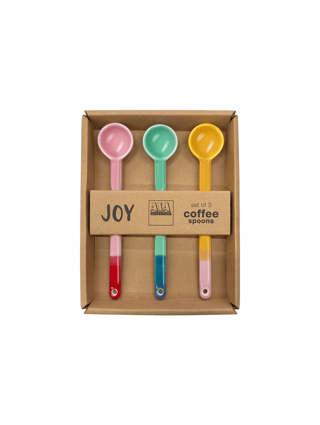 ASA - 16925286 - ASA, Löffel, smoothie colors, 3er Set