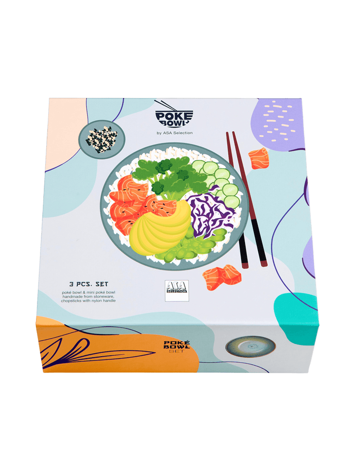 ASA-24950260 - Asa, Poké Bowl Set, tamari in Geschenkkarton