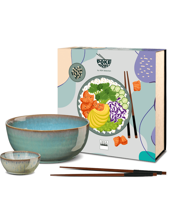 ASA-24950260 - Asa, Poké Bowl Set, tamari in Geschenkkarton