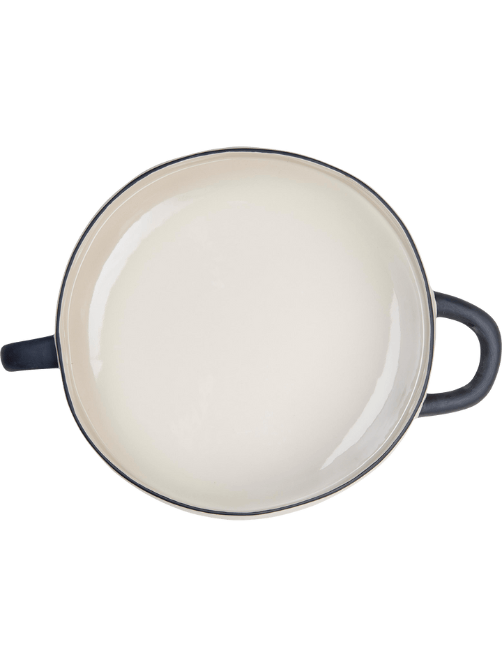 ASA-84041130 - Asa, Schale natur mit Griffe D. 30 cm, H. 8,5 cm