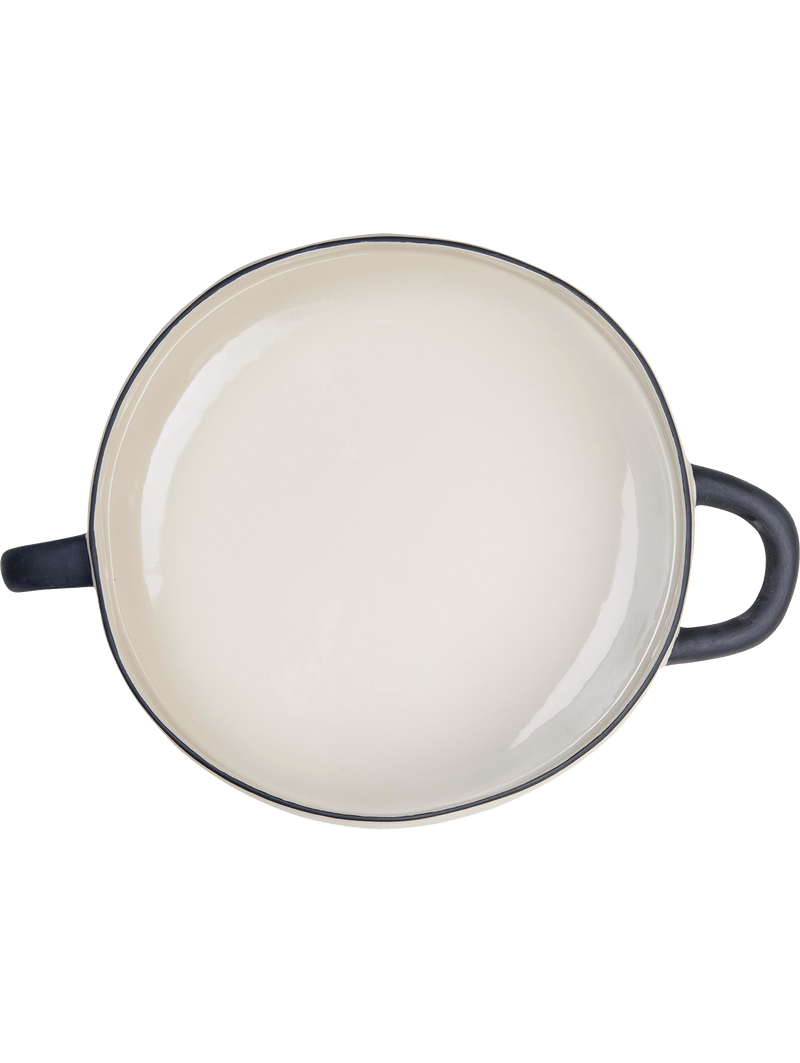 ASA-84041130 - Asa, Schale natur mit Griffe D. 30 cm, H. 8,5 cm