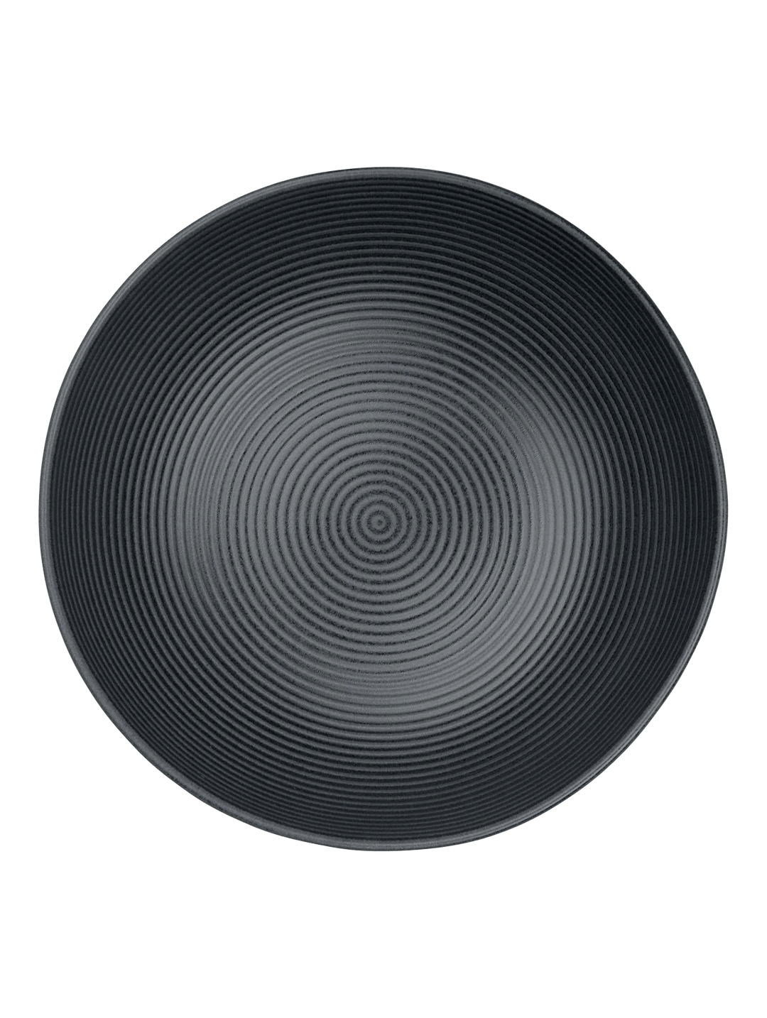 ASA - 54273190 - ASA, Schale schwarz matt, D29,5cm, H9cm, gerillt