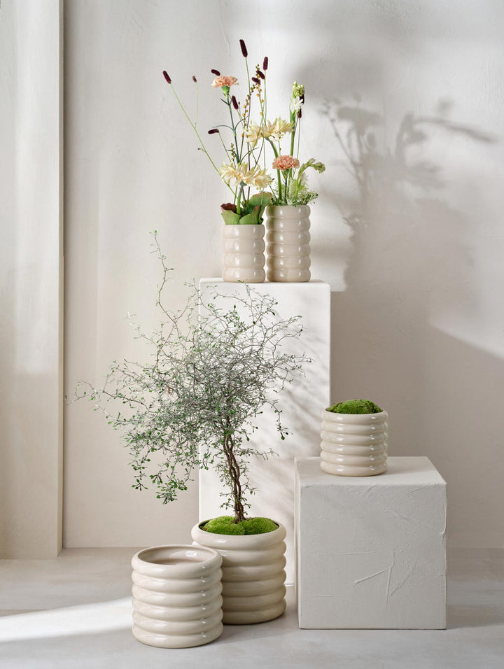 ASA-72053329 - ASA, bloempot summer sand, D14cm x H15cm