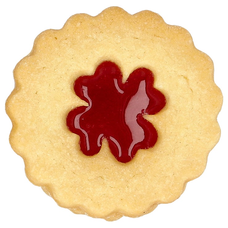 BIR - 199699 - Ausstechform, Linzer Kleeblatt, Birkmann, Edelstahl