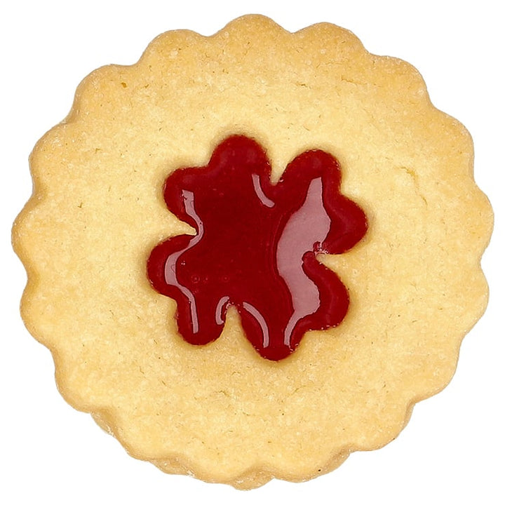 BIR - 199699 - Ausstechform, Linzer Kleeblatt, Birkmann, Edelstahl