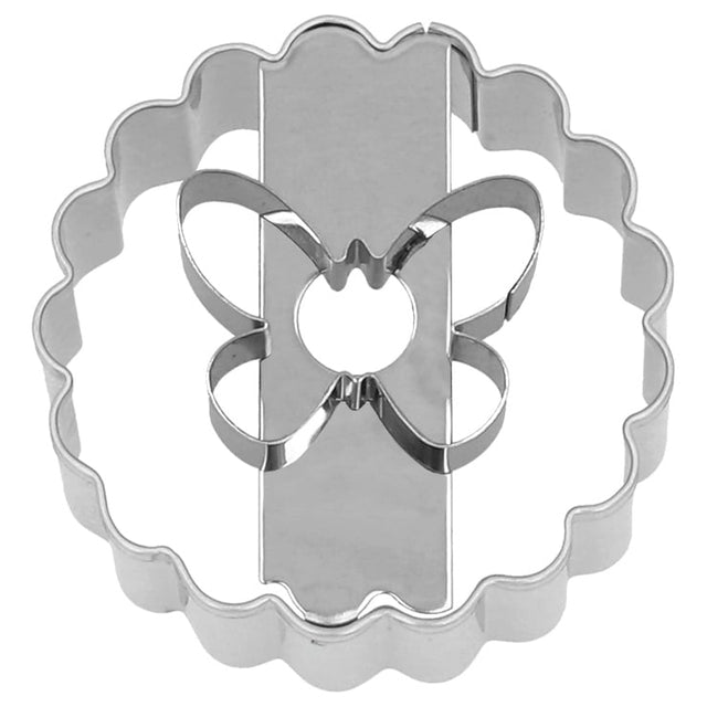 BIR - 199972 - Ausstechform Linzer Schmetterling, Birkmann, 5cm