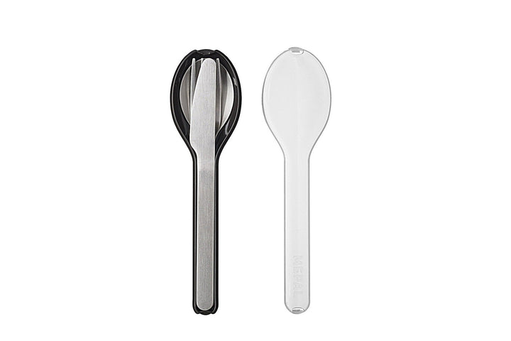 105760041100 - Besteckset Ellipse 3 - teilig, Mepal, Nordic black