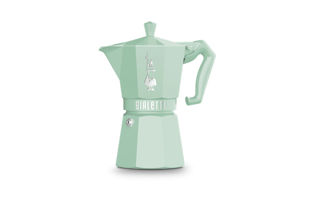 BIA-9058 - Bialetti, Espressokocher Exclusive, 6 Tassen, grün