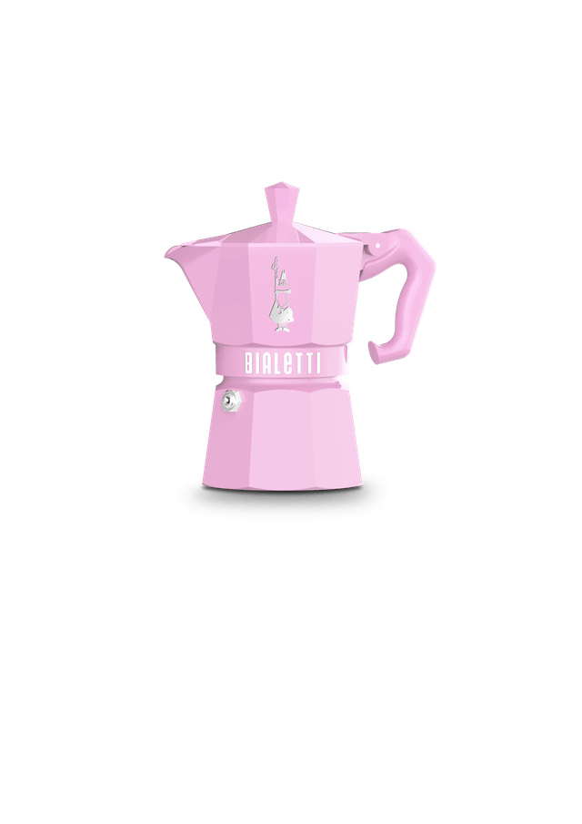 BIA-9063 - Bialetti, Espressokocher Moka, Exclusive, 3 Tassen, pink