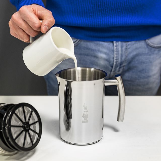 BIA-3990 - Bialetti, Milchaufschäumer "Cappuccinatore" aus Edelstahl induktionsfähig