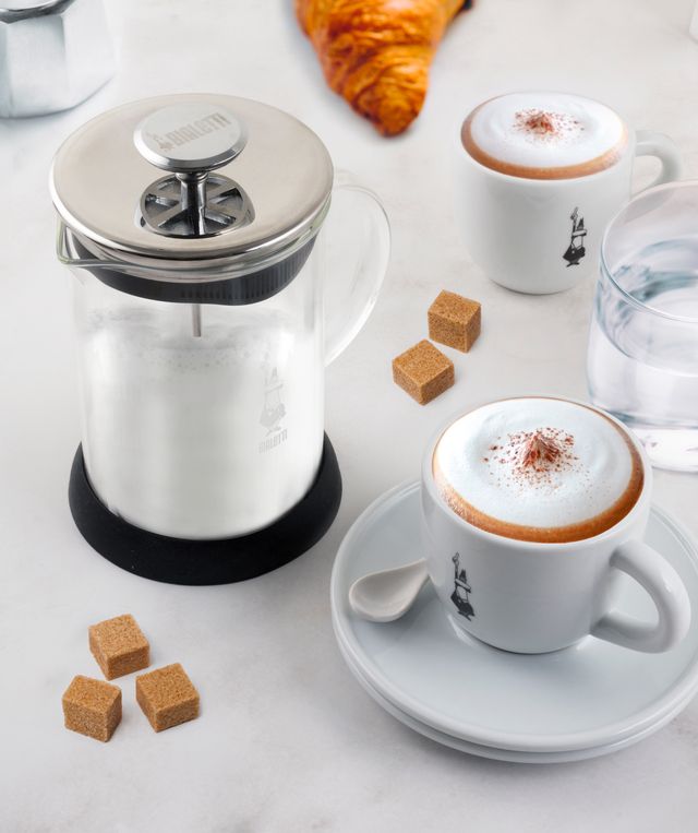 BIA-4410 - Bialetti, Milchaufschäumer "Cappuccinatore" aus Glas, 330ml