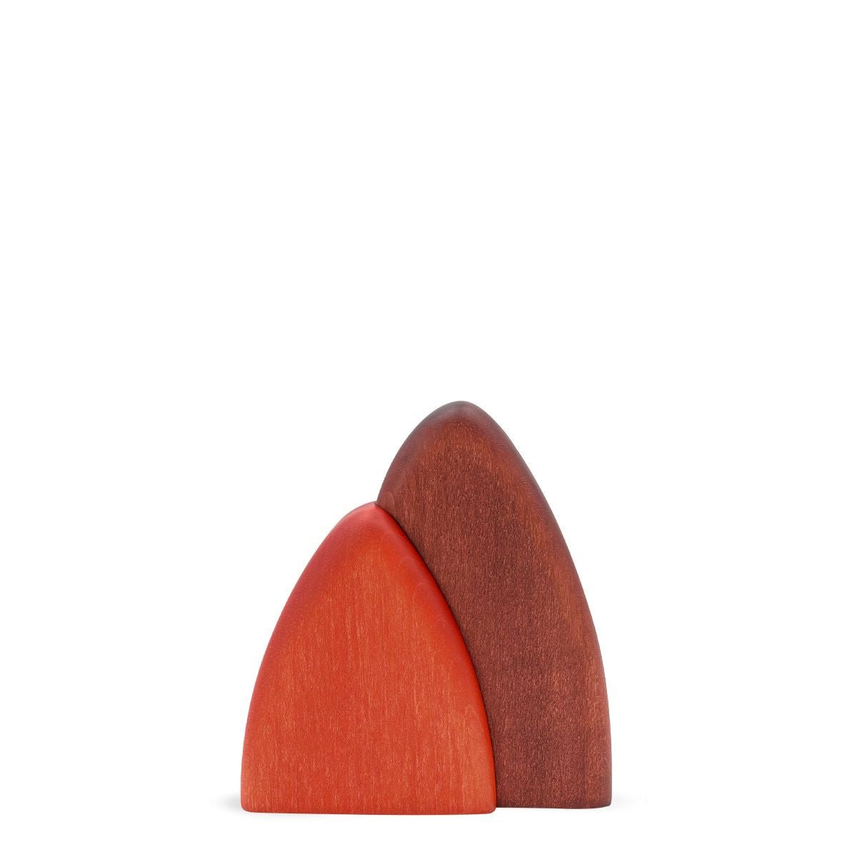 KOE-11006rot - Bjoern Koehler - 'Kríček pre nástenný rám, lakované lipové drevo, červené, 10 cm'