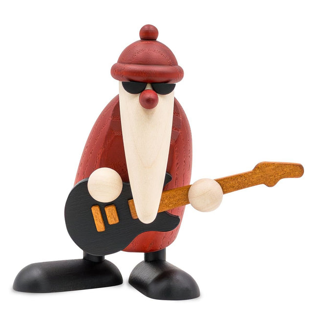 KOE-6093 - Bjoern Koehler - 'Kapelle Weihnachtsmann mit Gitarre, rot, 9,5cm' 2026