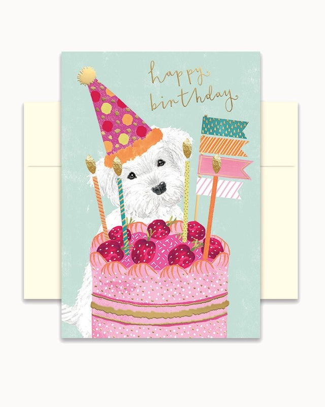 chi - LT333 - Chic.mic, Doppelkarte mit Umschlag "Happy Birthday"