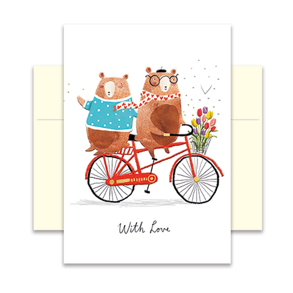 CHI - LT306 - Chic.mic, Doppelkarte mit Umschlag "With Love"