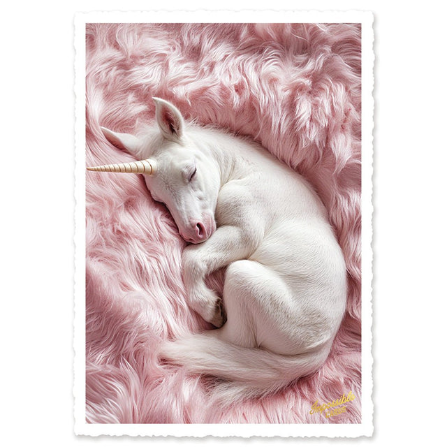 CHI-IC237 - chic.mic - Impossible Card Postkarte - baby unicorn
