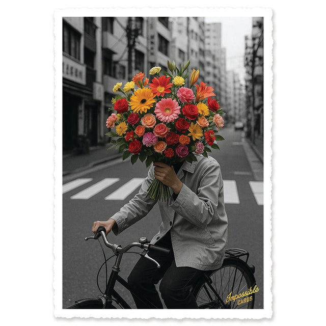 CHI-IC206 - chic.mic - Impossible Card Postkarte - Blumenstrauß
