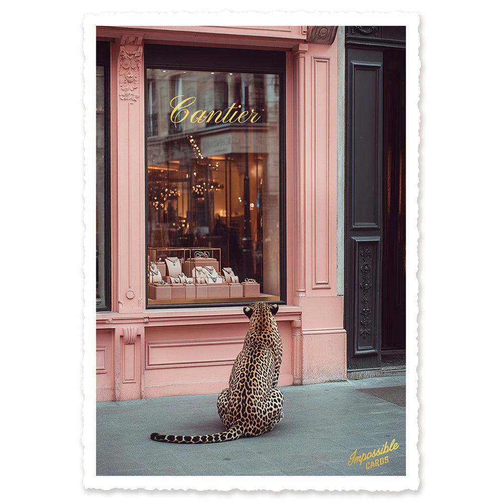 CHI-IC235 - chic.mic - Impossible Card Postkarte - Cantier