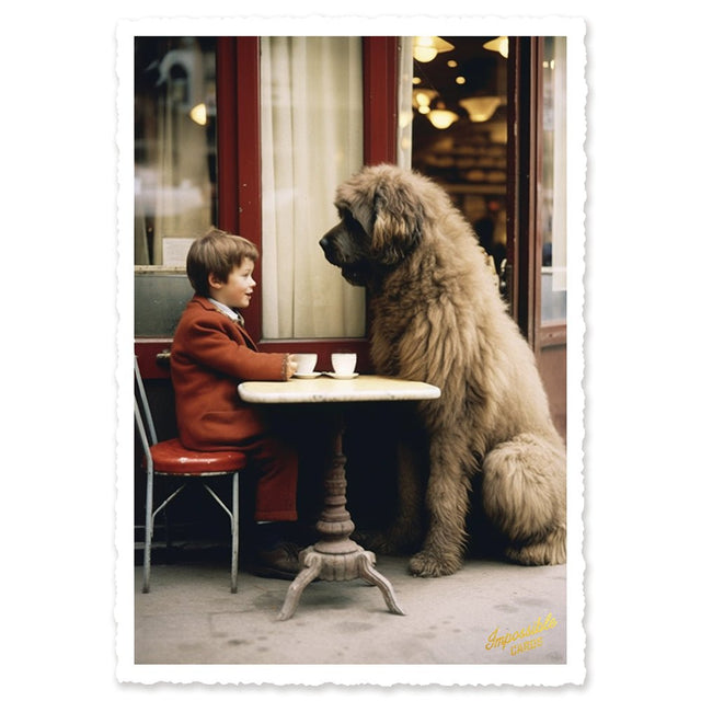 CHI-IC234 - chic.mic - Impossible Card Postkarte - coffee date