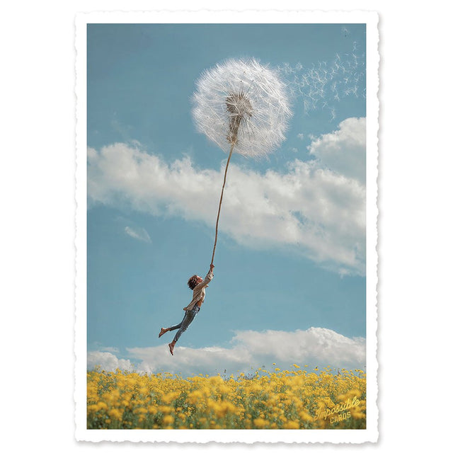 CHI-IC260 - chic.mic - Impossible Card Postkarte - dandelion