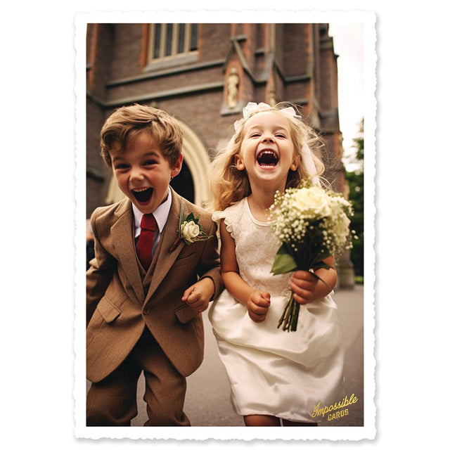 CHI-IC242 - chic.mic - Impossible Card Postkarte - Ehepaar
