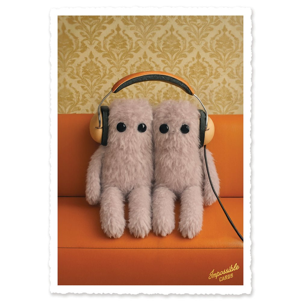 CHI-IC256 - chic.mic - Impossible Card Postkarte - Headphone