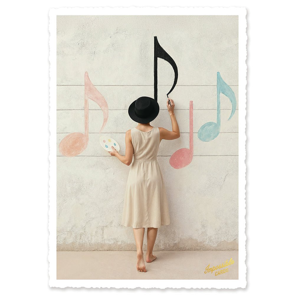 CHI-IC264 - chic.mic - Impossible Card Postkarte - notes