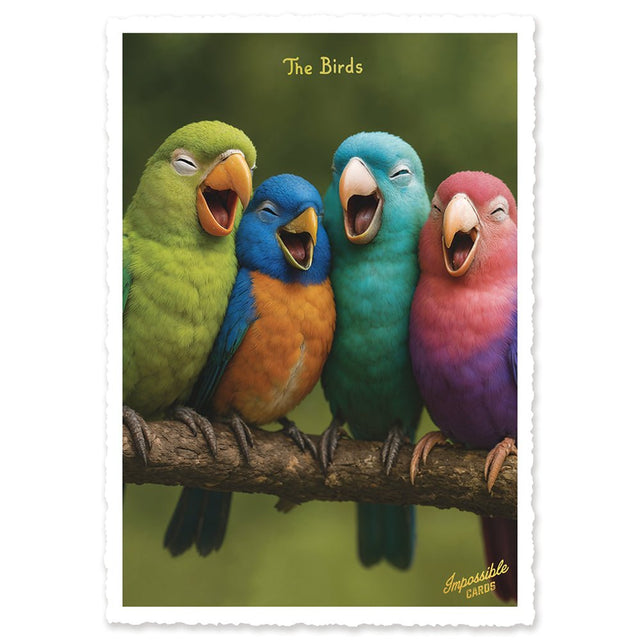 CHI-IC285 - chic.mic - Impossible Card Postkarte - The Birds