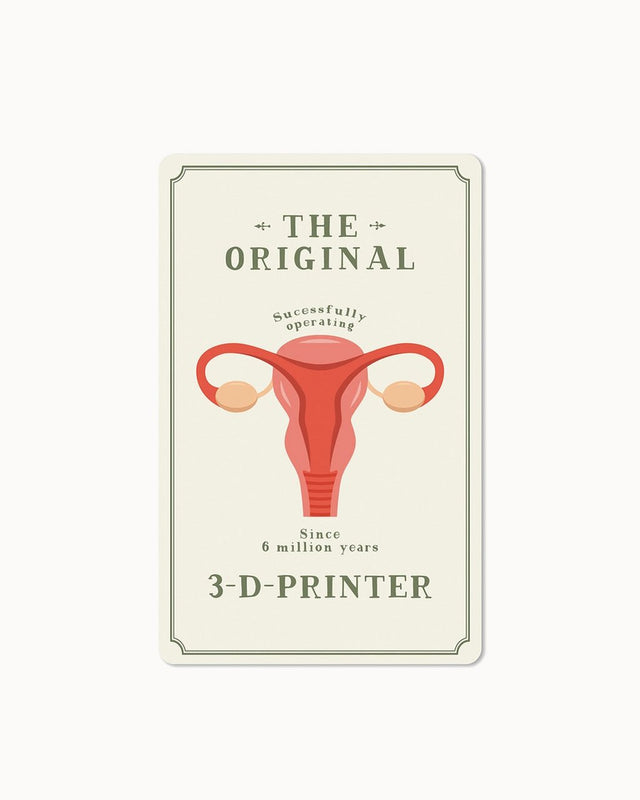 CHI - LC250 - chic.mic - Lunacard Postkarte '3D Printer'