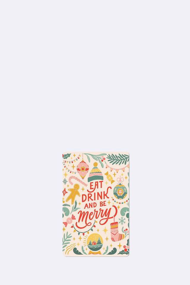 chi - LC639 - Chic.mic, Lunacard Postkarte "Eat drink and be merry"