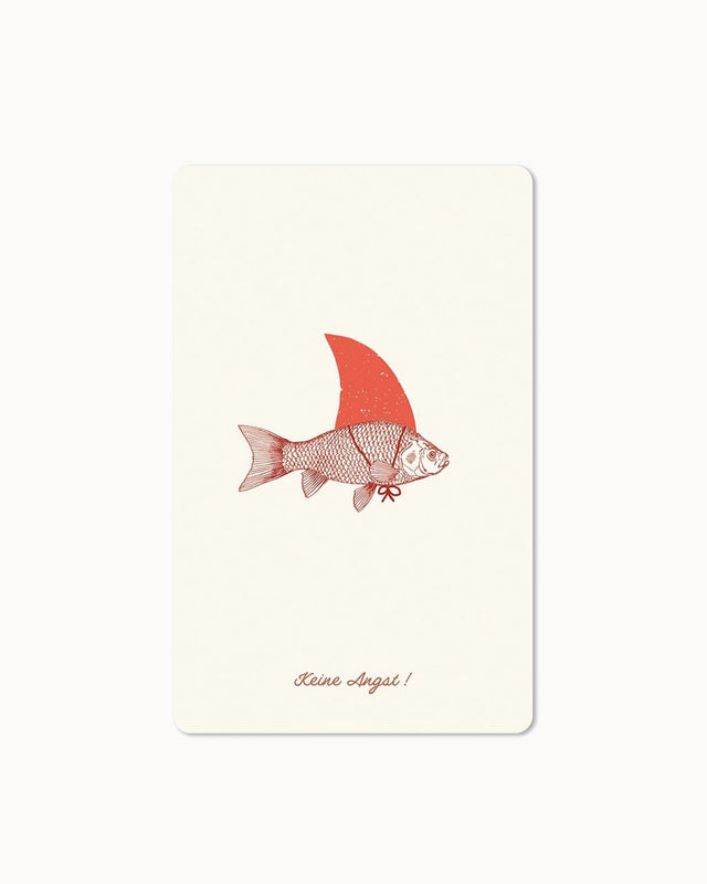 CHI - LC341 - chic.mic - Lunacard Postkarte 'Keine Angst'