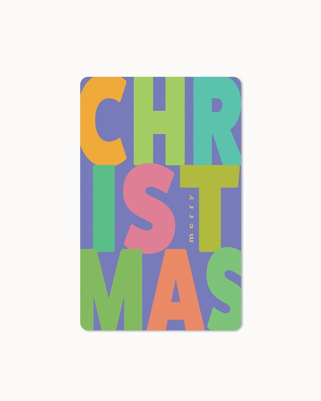 chi - LC691 - Chic.mic, Lunacard Postkarte "Merry Christmas"