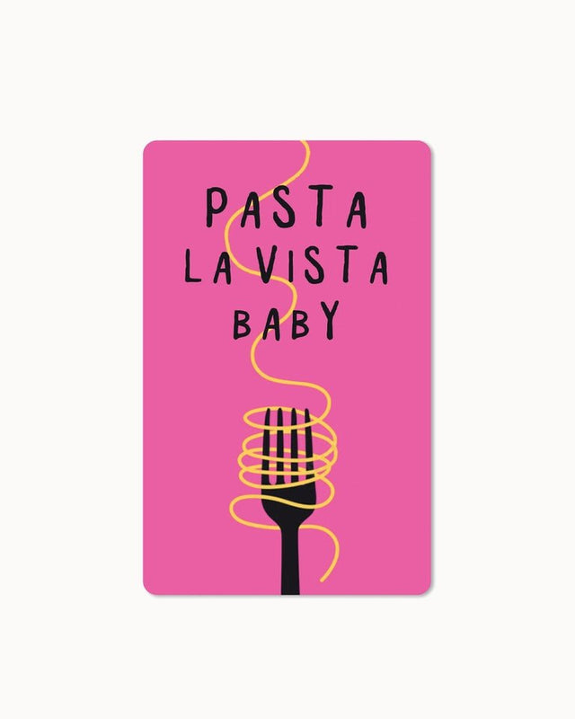 CHI - LC369 - Chic.mic, Lunacard Postkarte "Pasta la vista Baby"