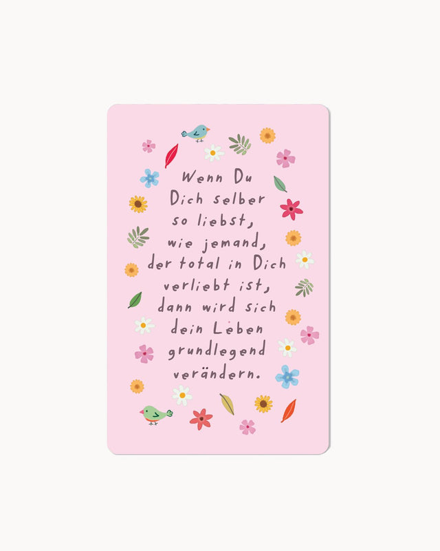 CHI-LC460 - Chic.mic, Lunacard Postkarte "Selbstliebe"