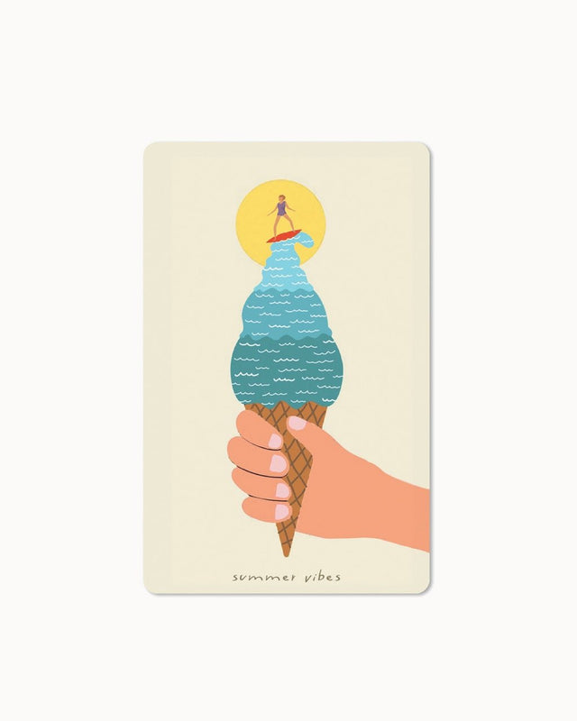 CHI - LC384 - chic.mic - Lunacard Postkarte 'summer vibes'