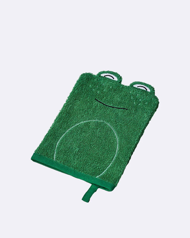 CHI - OWC101 - Chic.mic, Organic wash cloth frog, Waschlappen Frosch