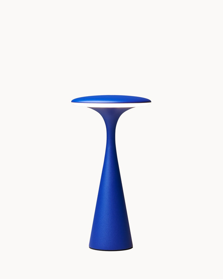 CHI-UTL107 - chic.mic - ufo table lamp - blue majorelle