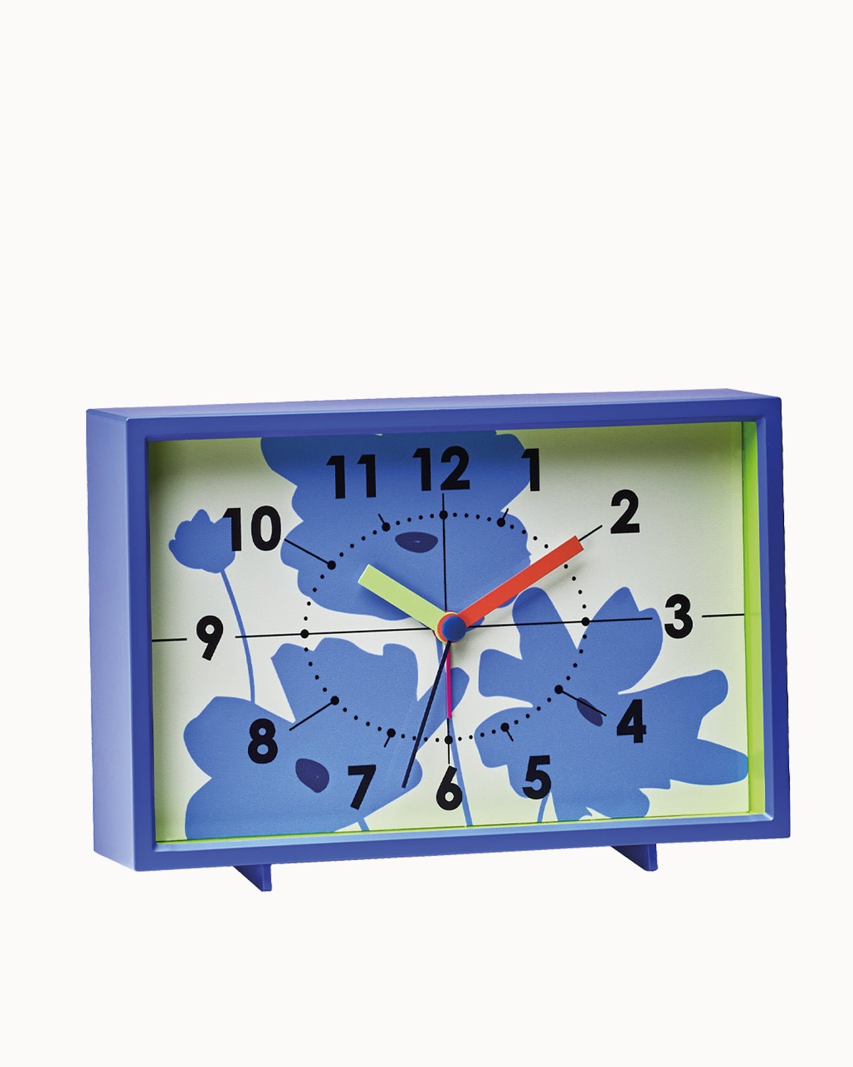 CHI-VCL105 - chic.mic - vintage clock - transcience of a flower
