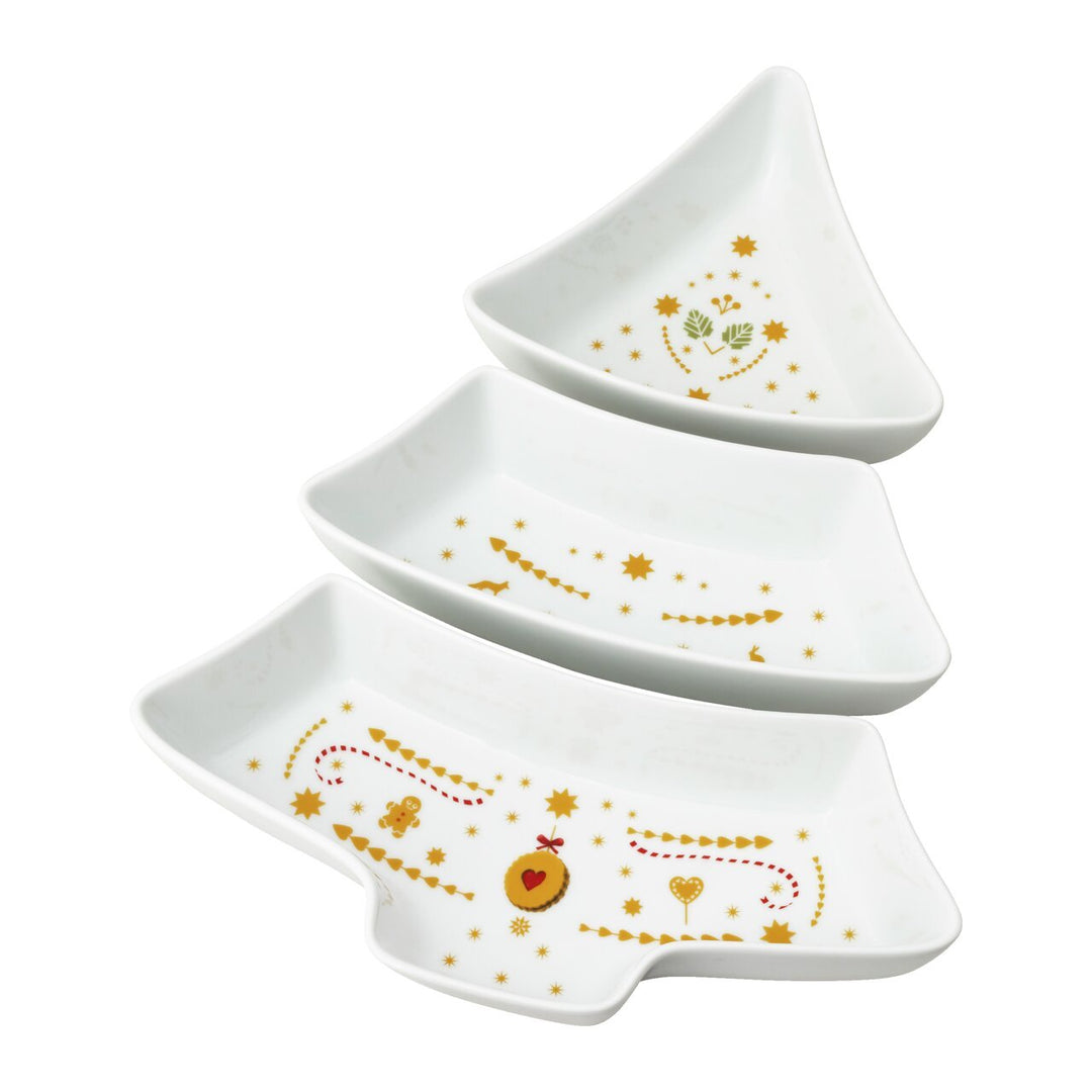 02488-727511-28771 - Christmas Love, Set 3 Schalen Weihnachtsbaum, Hutschenreuther 2026