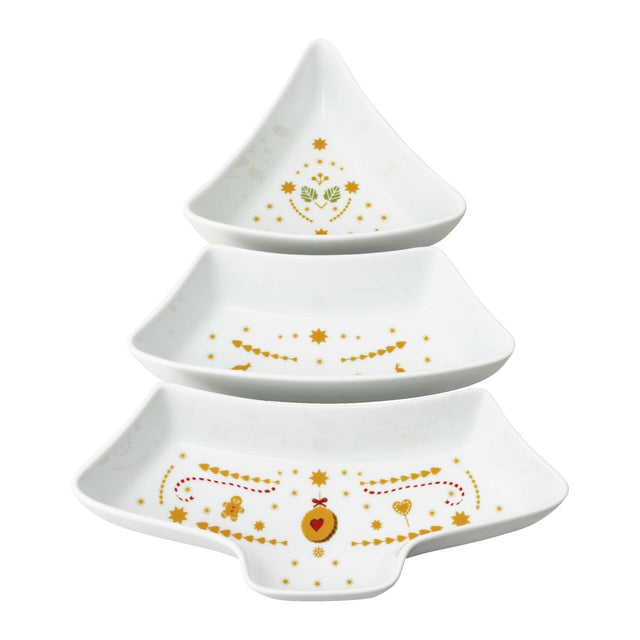 02488-727511-28771 - Christmas Love, Set 3 Schalen Weihnachtsbaum, Hutschenreuther 2026