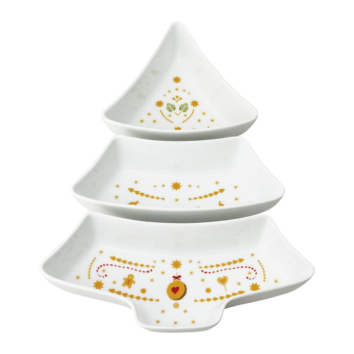 02488-727511-28771 - Christmas Love, Set 3 Schalen Weihnachtsbaum, Hutschenreuther 2026