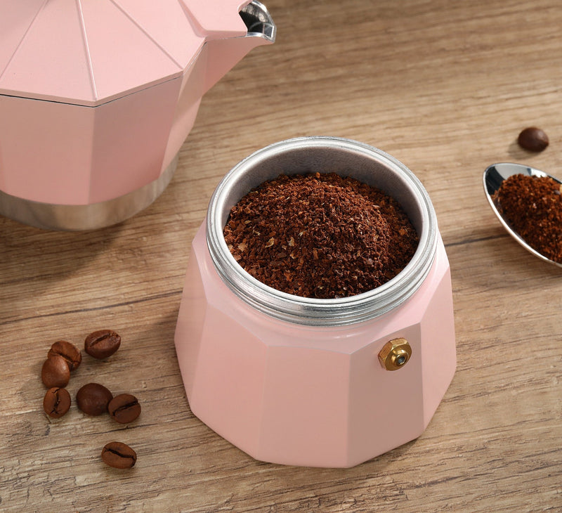 CIL-321531 - Cilio, Espressokocher Legno 6 Tassen rosa