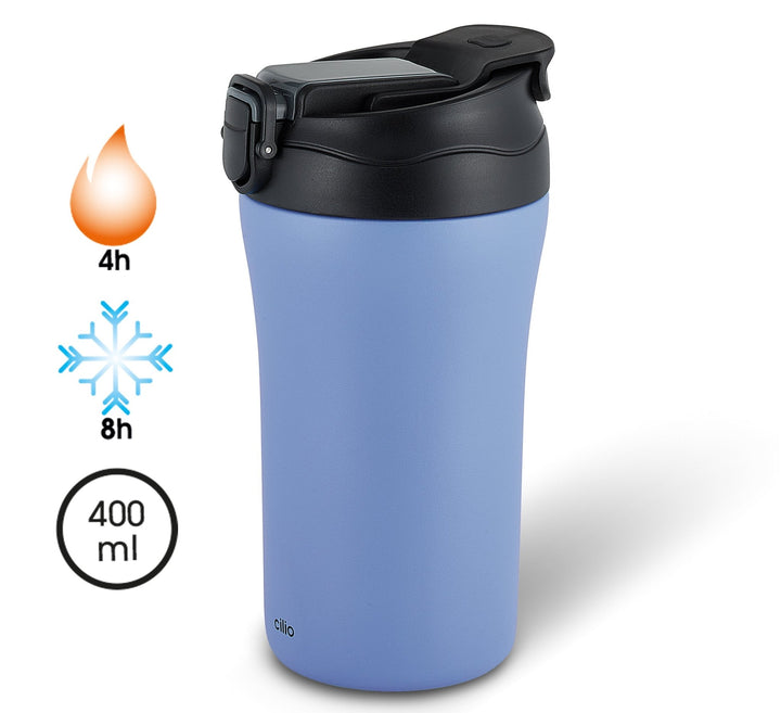 CIL-546460 - Cilio, Isoliertrinkbecher Dopppio, 400ml blu