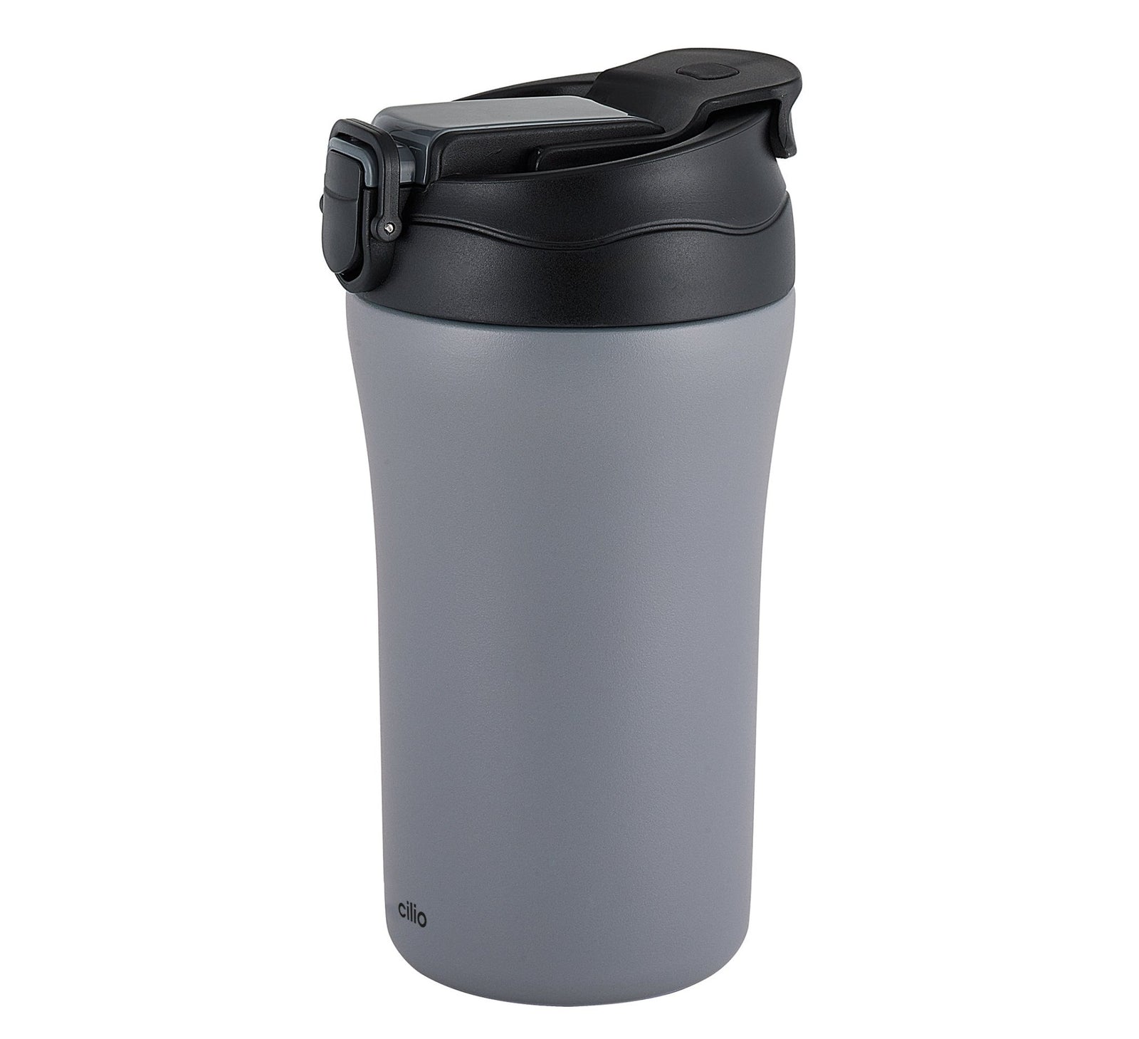 CIL-546484 - Cilio, Isoliertrinkbecher Dopppio, 400ml grigio