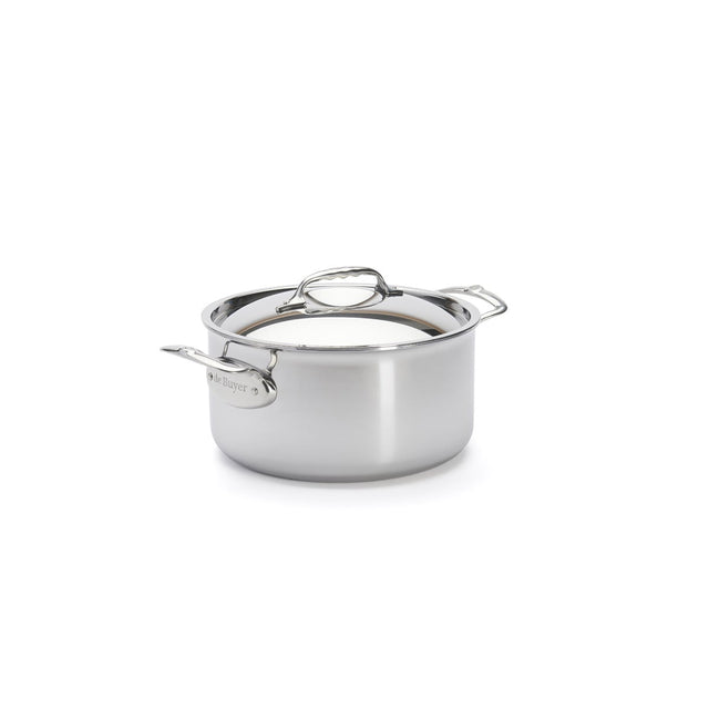 DEB-3742.24 - de Buyer - AFFINITY 'Edelstahl Kochtopf mit Deckel Ø24 cm'