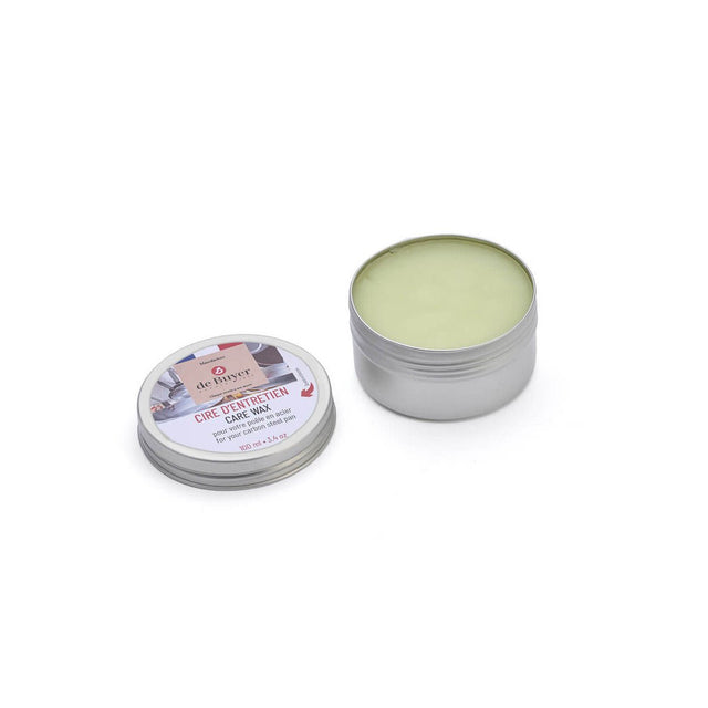 DEB-4204.12 - de Buyer 'Einbrennwachs und Pflegewachs für Eisen – 100 ml Box'