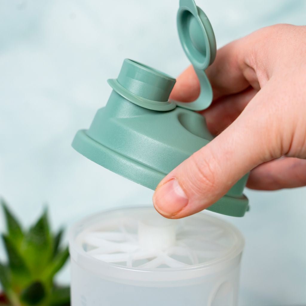 WST-2435227M - Dressingsshaker, Westmark, »Mixery«, 0,5 l, mint-grün