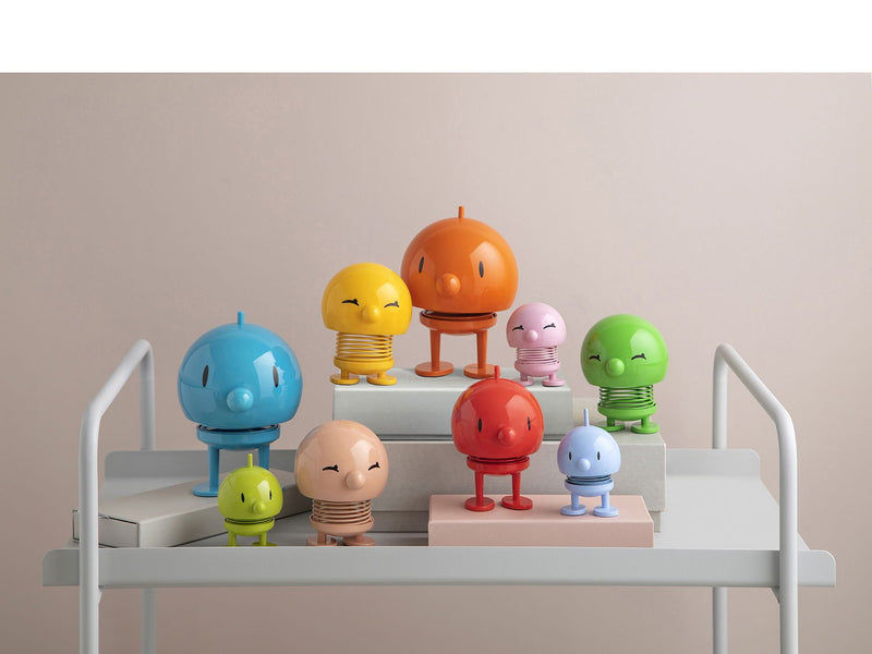  - F&H Group, Hoptimist Wackelfigur, 4,5x5,8x7,6cm, klein, Farbe lime
